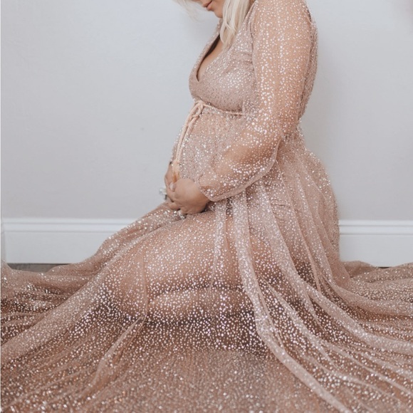 LUCKY STAR GLITTER DRESS - Picture 10 of 12